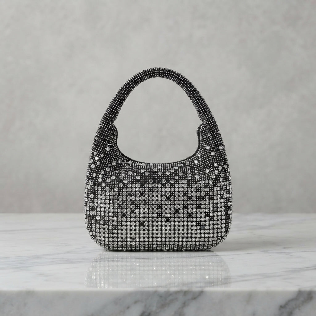 Glamorous Rhinestone Crystal Shoulder Bag