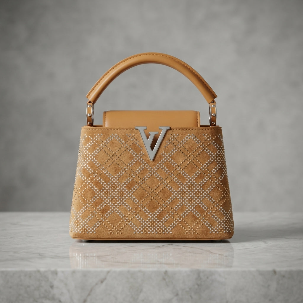 Women Luxe Crystal Diamond Mini Handbag