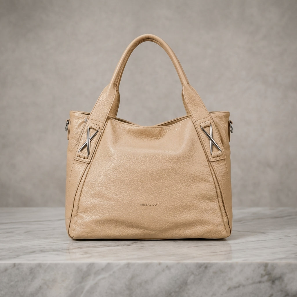 Women Luxe Leather Shoulder Bag