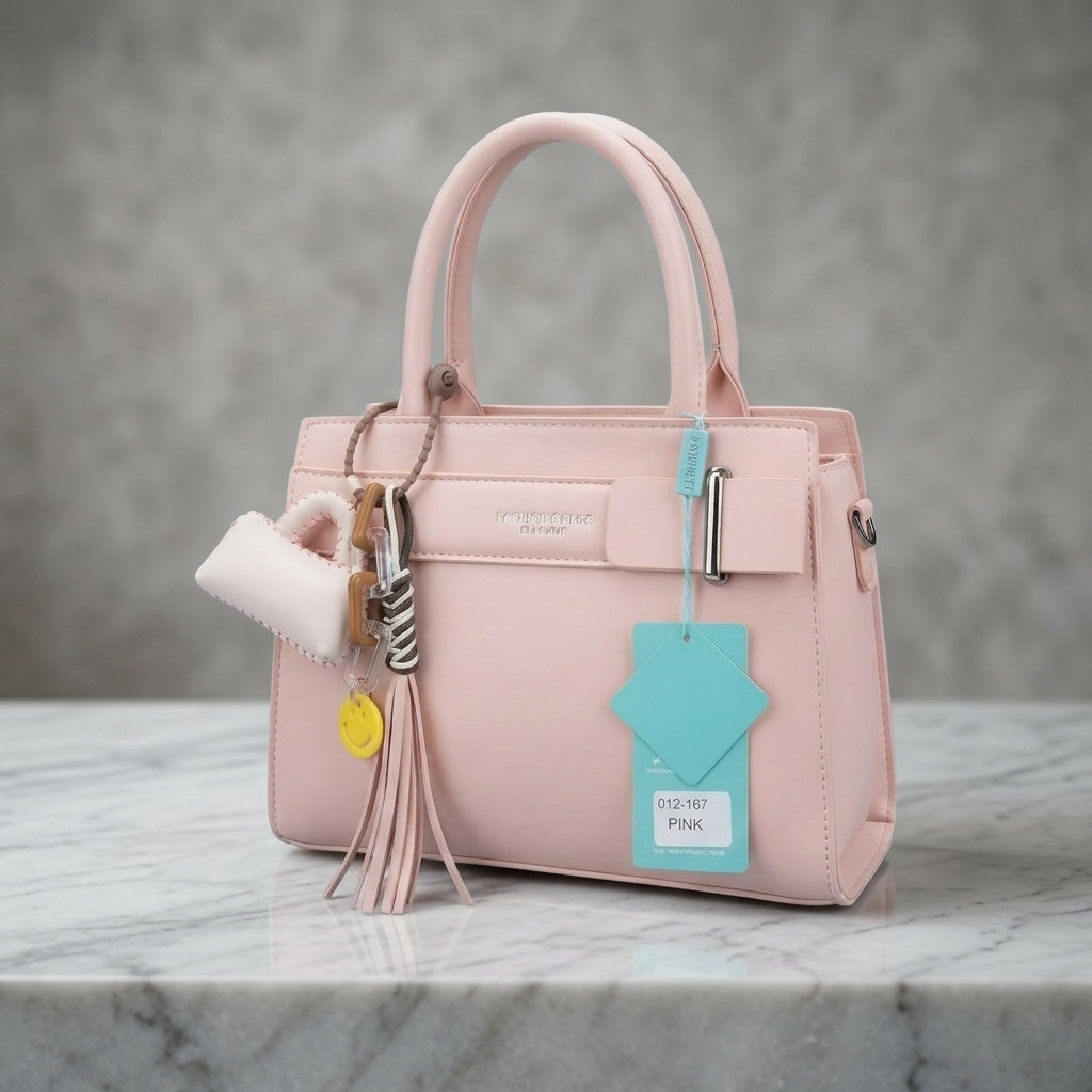 Elegant Luxe Structured Women Satchel Handbag