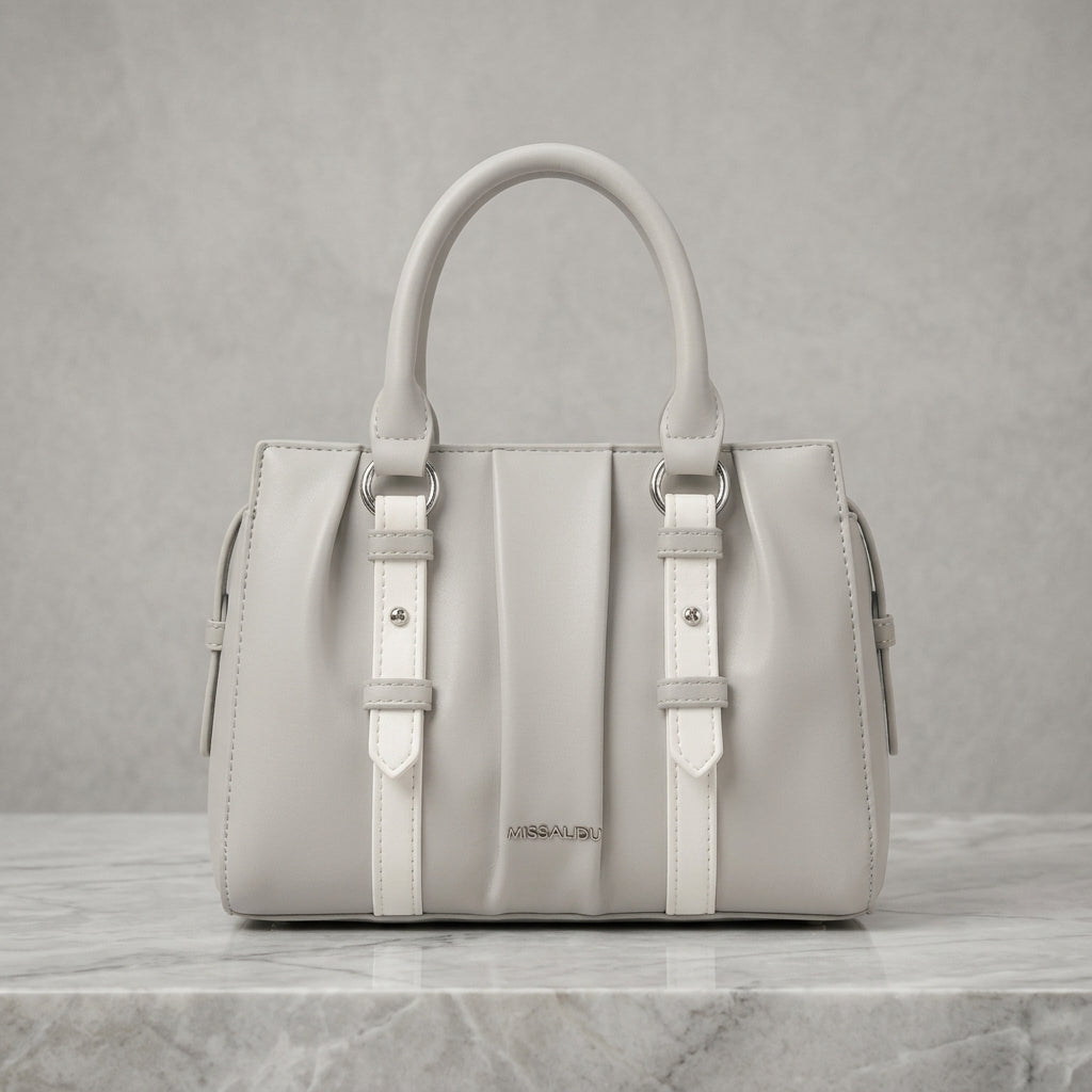 Elegant Pleated Luxe Handbag