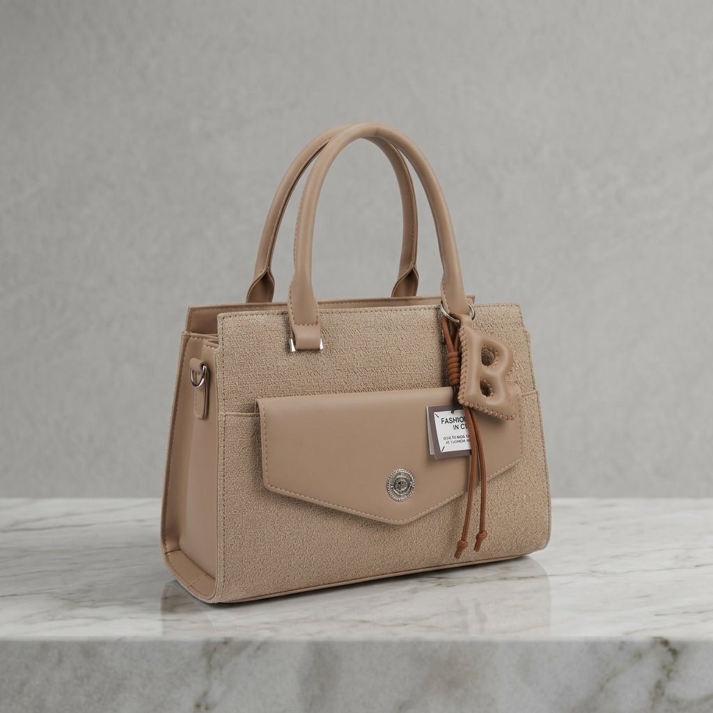 Luxe Charm Structured Women Satchel Hand Bag