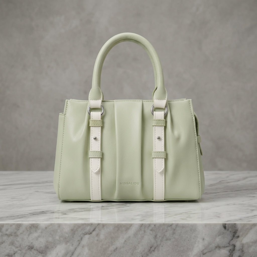 Elegant Pleated Luxe Handbag