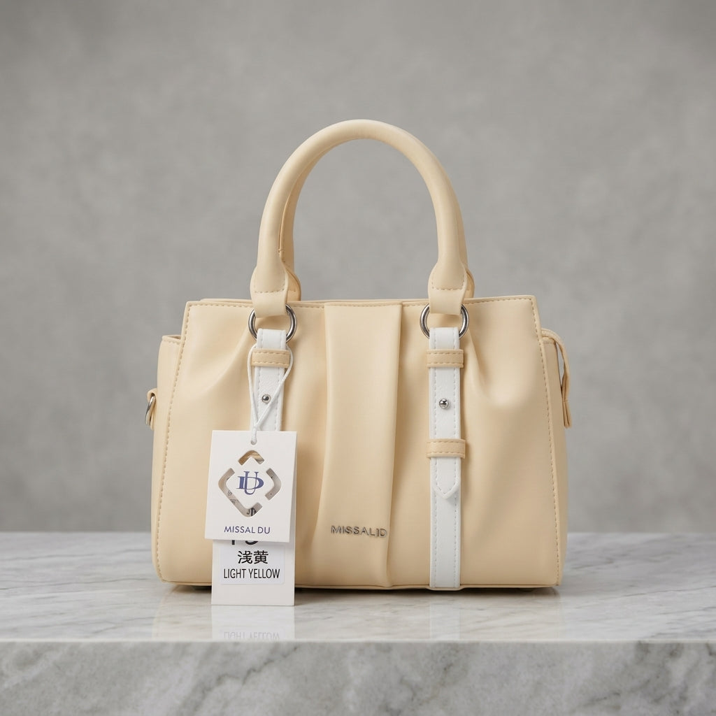 Elegant Pleated Luxe Handbag
