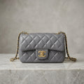 Timeless Quilted Luxe Shoulder Bag