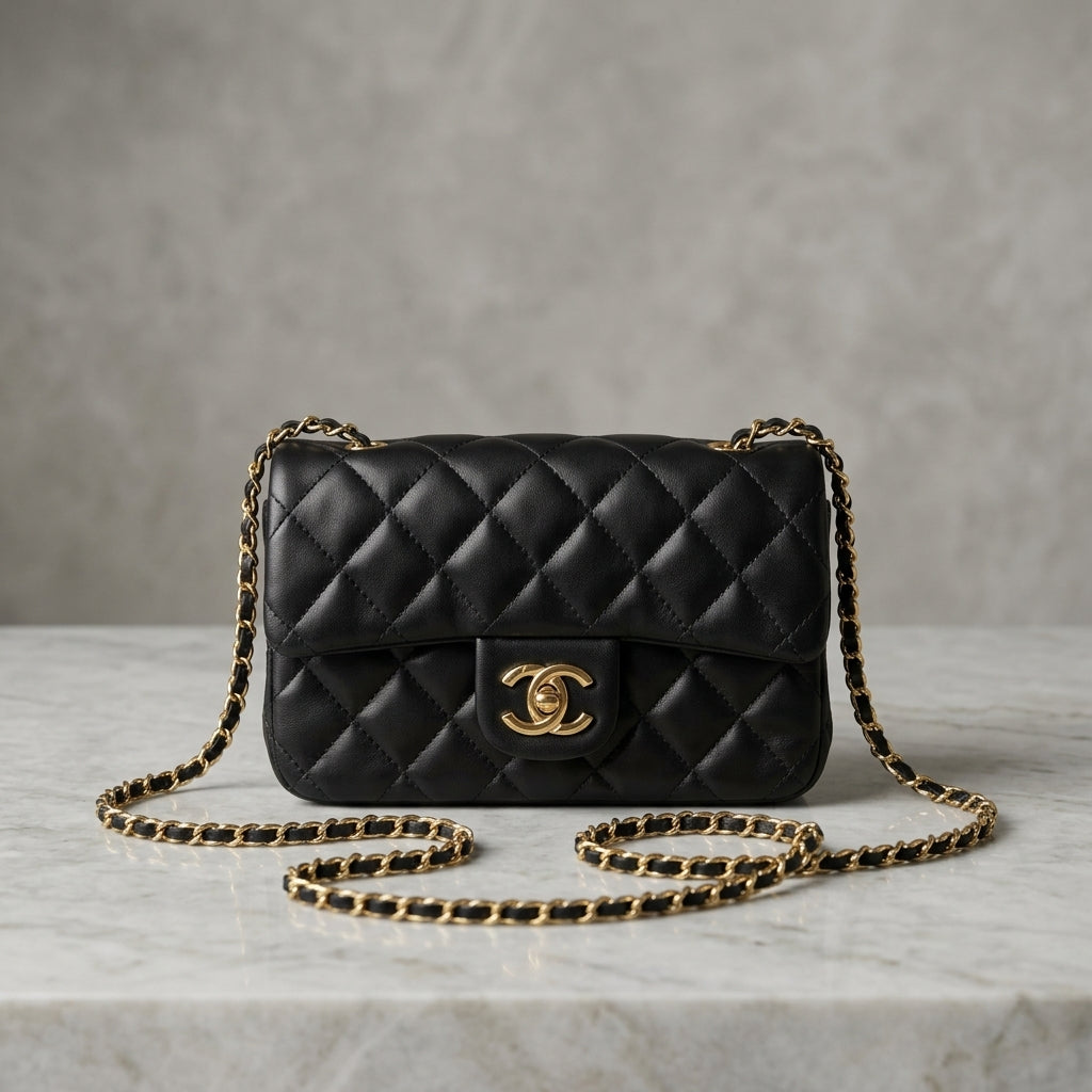 Timeless Quilted Luxe Shoulder Bag