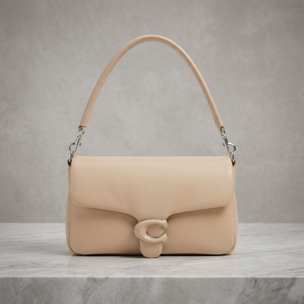 Soft Pillow Shoulder Bag | Convertible Leatherette Crossbody