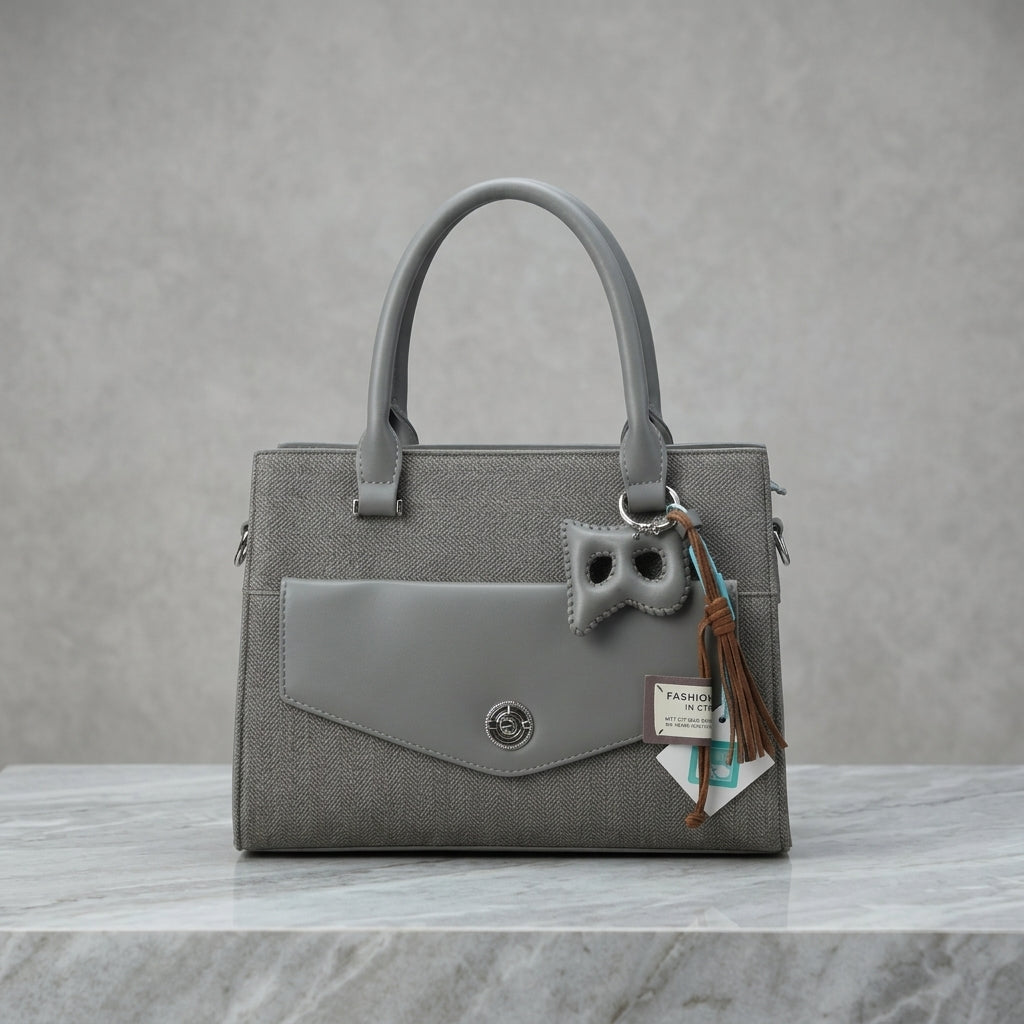 Luxe Charm Structured Women Satchel Hand Bag
