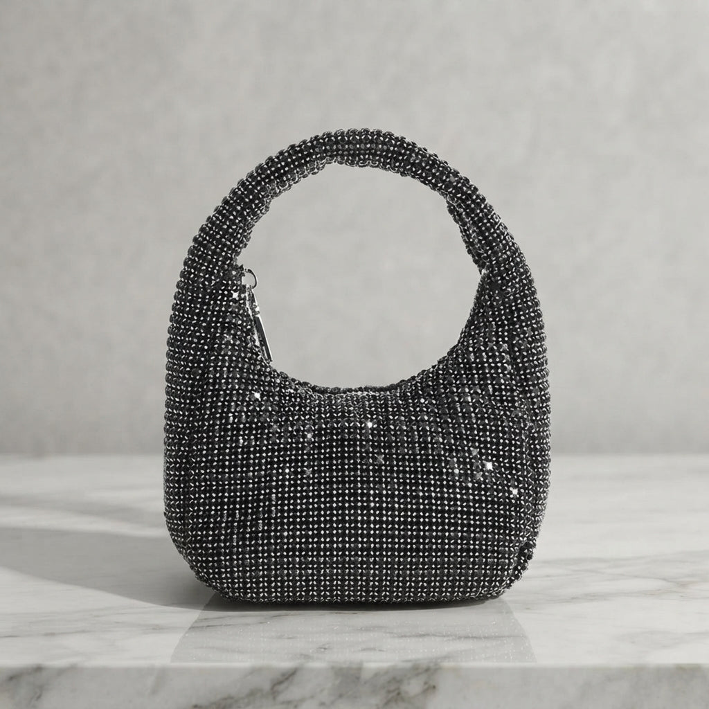 Glamorous Rhinestone Crystal Shoulder Bag