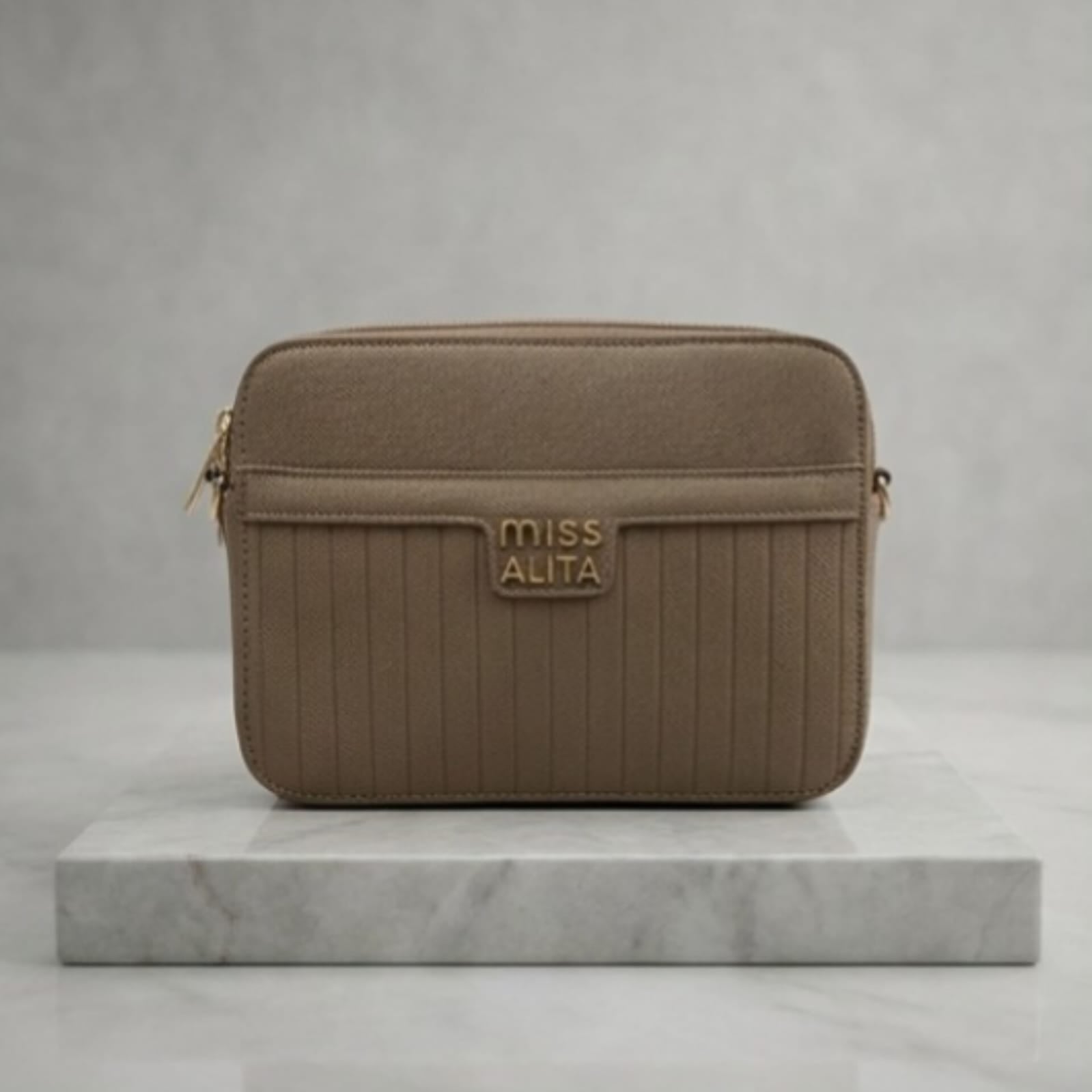 Women’s Premium Grey Crossbody Bag